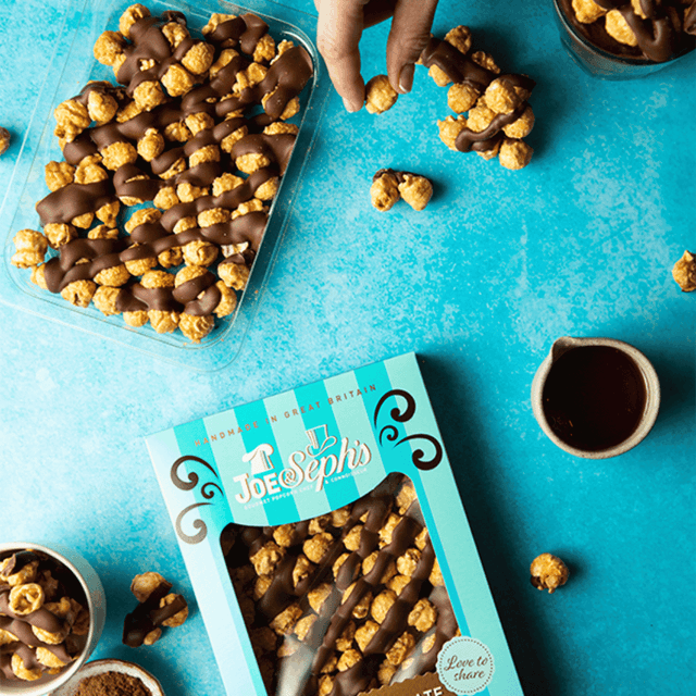 image of Chocolate popcorn slab