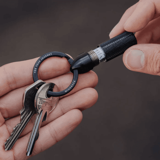 image of Premium steel key cache or loop