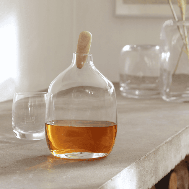 image of Float decanter & ash stopper