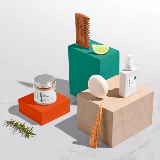 image of The beard tamers gift set