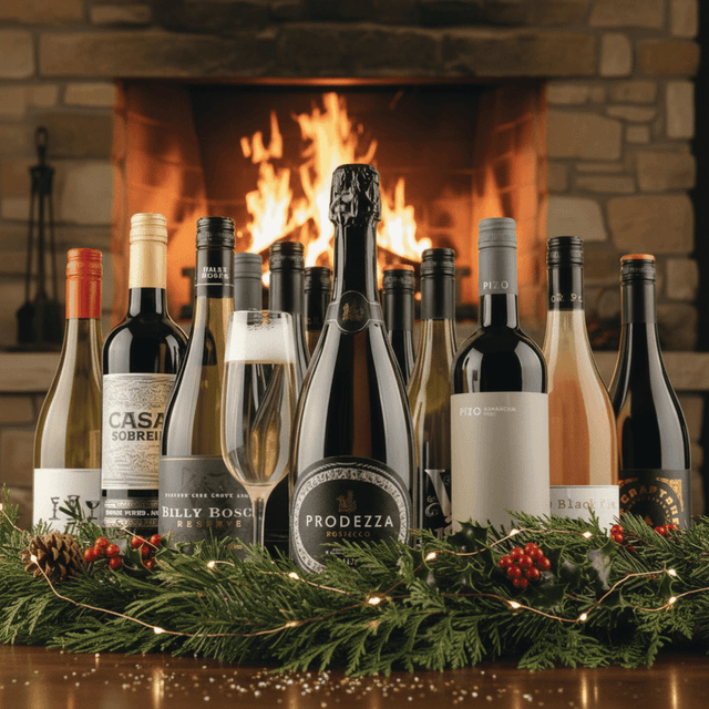 image of 12 luxe bottles of wine & fizz